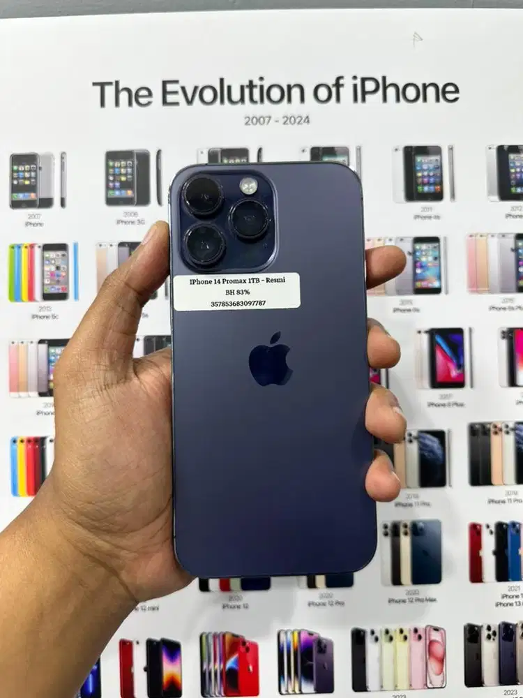 IPhone 14 Promax 1TB - Resmi Beacukai