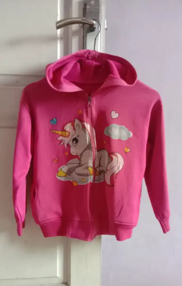 Dijual jaket anak pink
