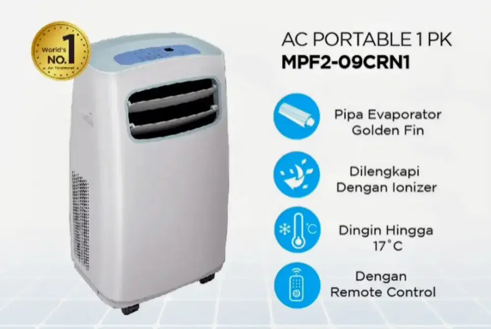 Midea AC Portable 1.0 PK (1 PK) MPF2-09CRN1