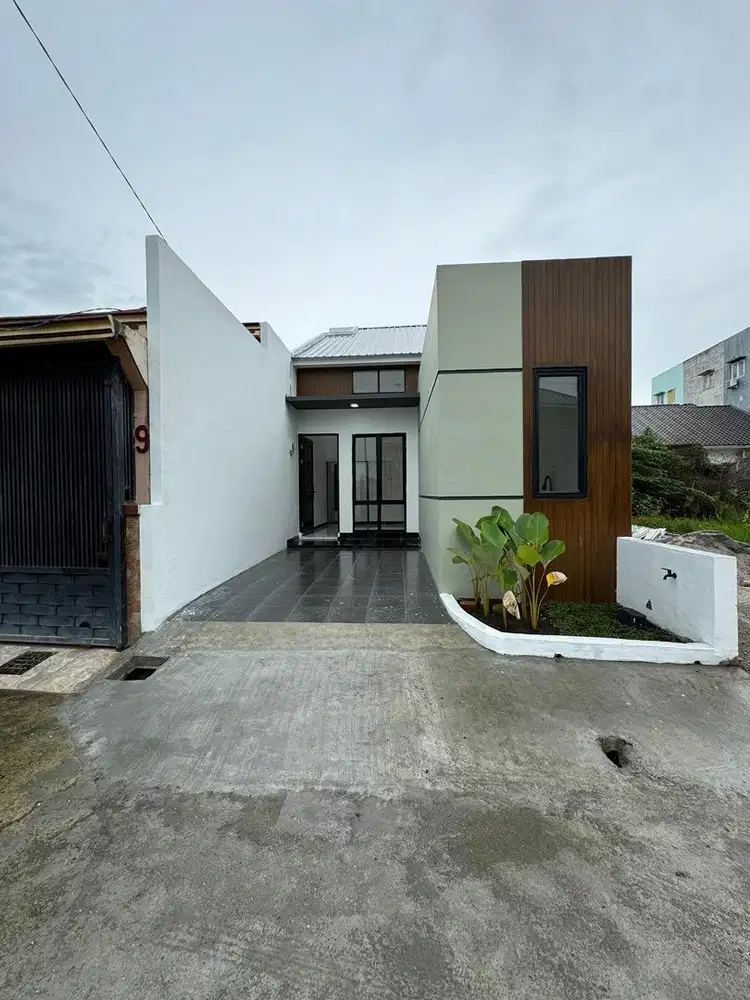 RUMAH CANTIK KAMAR TIDUR 3 DEKAT TOL HELVETIA