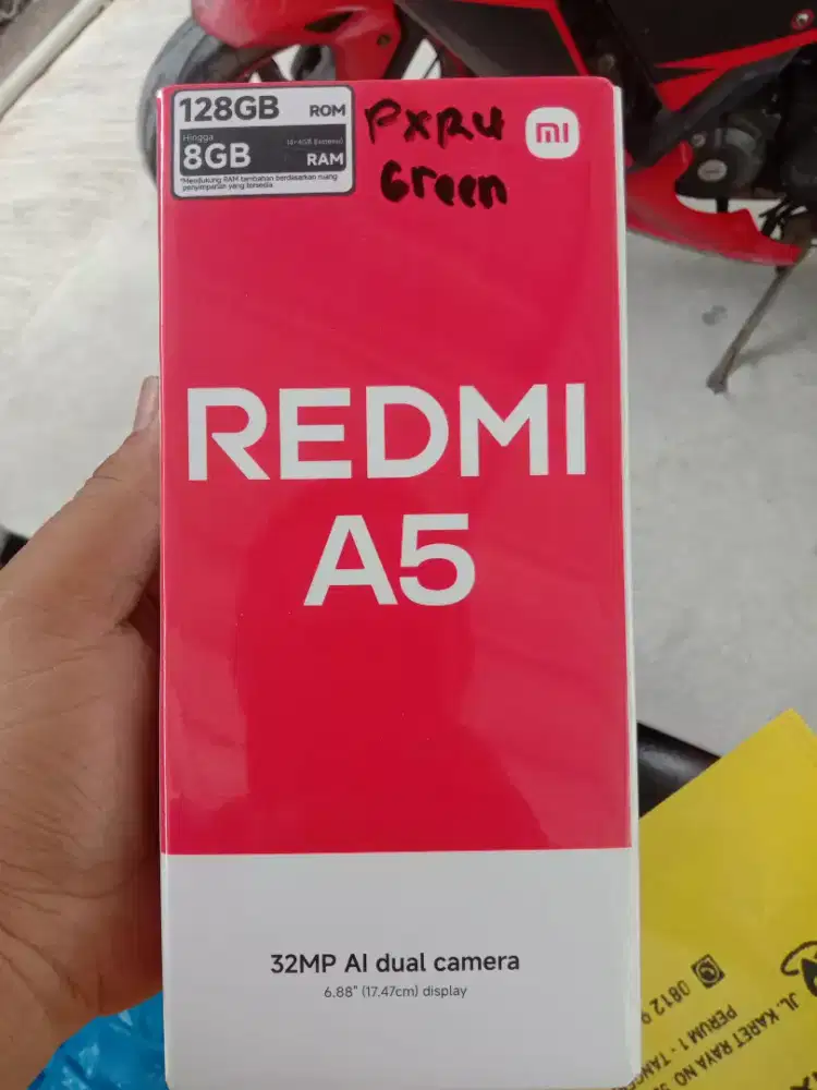 Jual aj, hp redmi A5 barang msh segel,