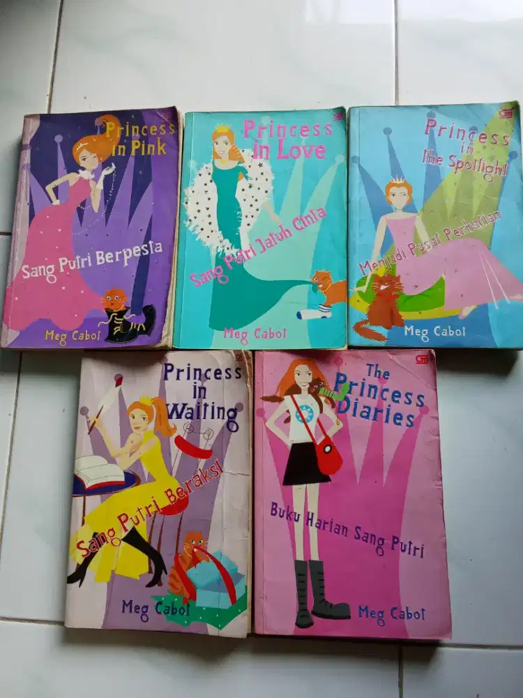 Novel Princess in Love series (5 Jilid)