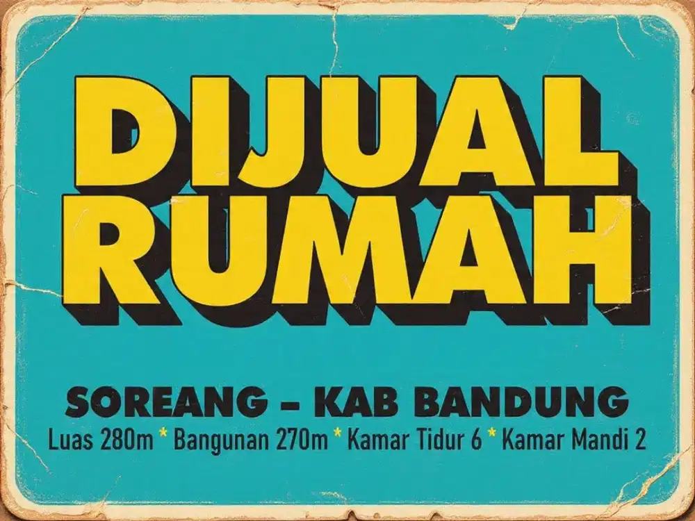 JUAL RUMAH MURAH, SOREANG, KOPO, KAB BANDUNG, CIPATIK, TERS KOPO,