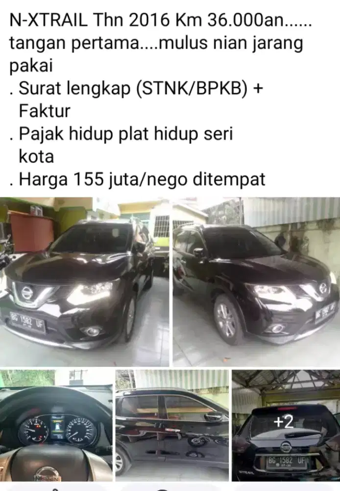 Dijual mobil Nissan Xtrail