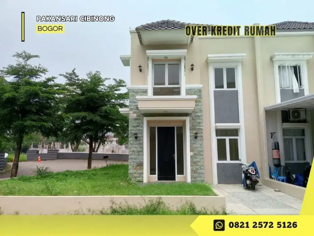 Over Kredit Rmh 2lantai HOOK 79JT dkt Tol di Perum Wartawangsa Residence
