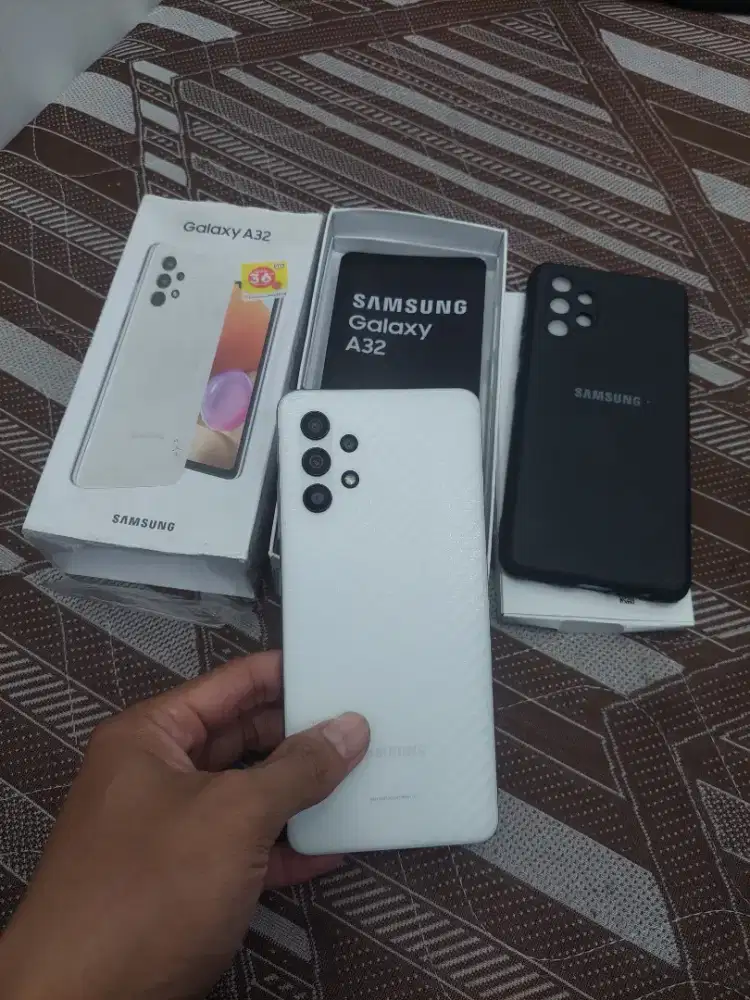 Samsung A32 6/128 lengkap ori