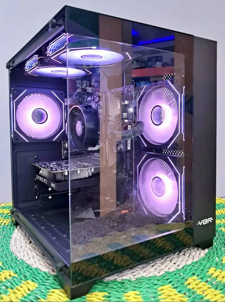 Gaming PC Ryzen 5 6 Core 12 Thread CPU RTX 3050 16Gb DDR4 NVMe Grafis