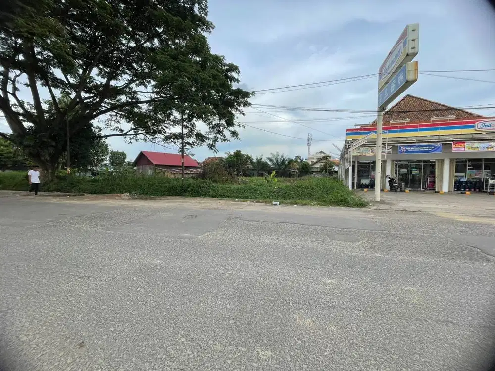 Tanah Cocok Gudang dekat pelabuhan Bom Baru palembang
