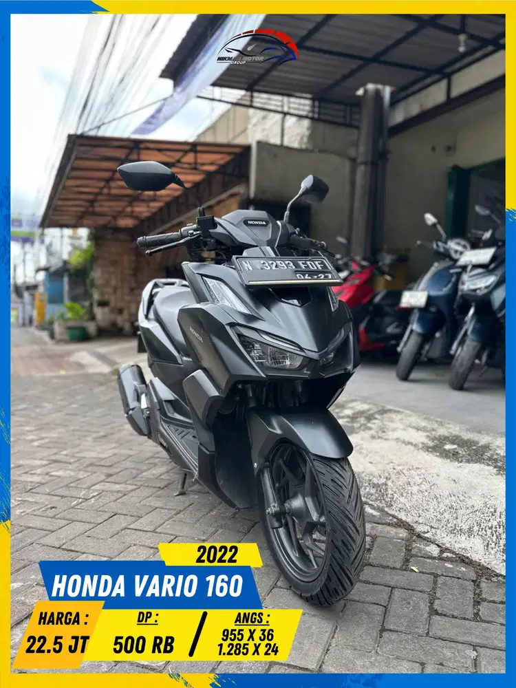 HONDA VARIO 160 2022 MESIN DIJAMIN AMAN HIKMAH MOTOR KEPUH