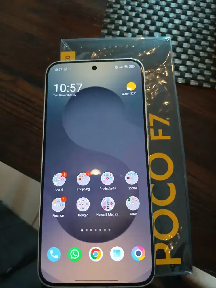 Xiaomi Poco F7 512gb 99% mulus lengkap