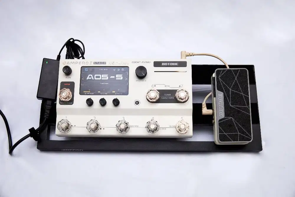 Hotone Ampero II Stage + Ampero 2 Press + Pedal Board + Bag