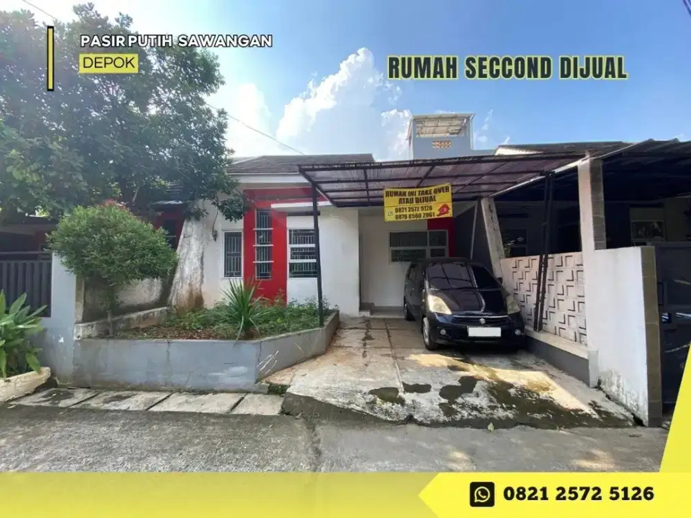 Jual Rumah CASH 595JT dkt Tol sawangan di Perum Qnaya Regency
