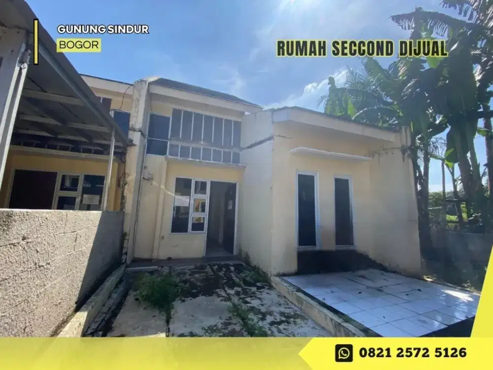 Jual Rumah CASH 485JT dkt UNPAM di Mutiara Shevilla Residence Bogor