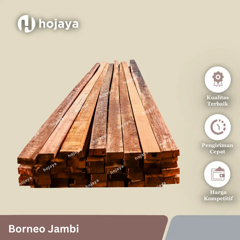 Kayu Borneo Jambi | Kayu Meranti Sumatera Cor | Kayu Cor