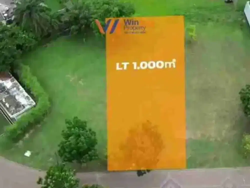 JUAL TANAH GOLF VIEW GRAHA FAMILY BLOK M1 LUAS 1000 BAGUS LANGKA