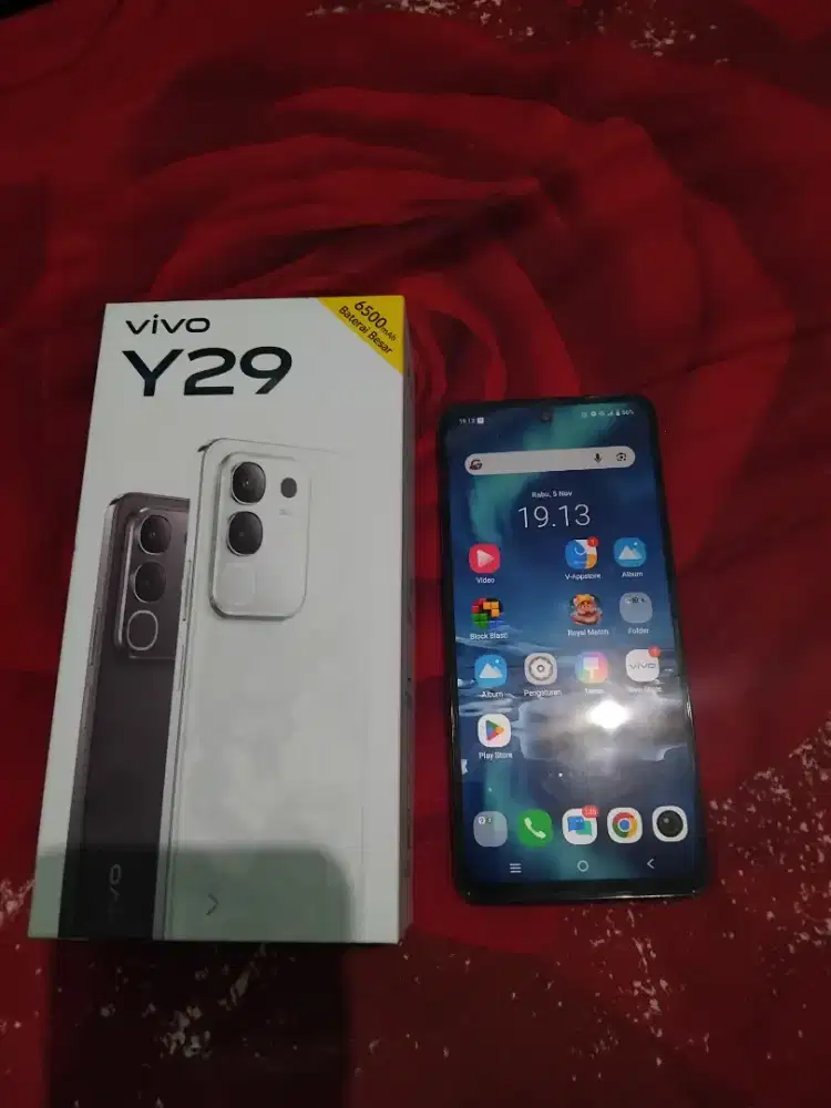 VivoY29 6/128 garansi panjang