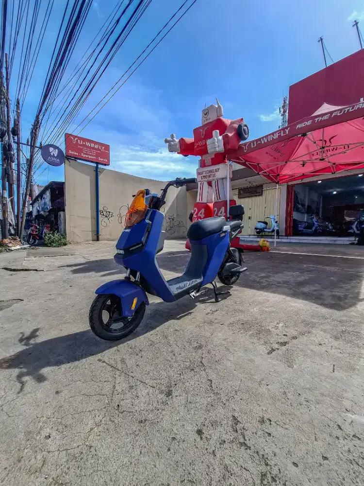 Sepeda listrik uwinfly M60L battery Lithium awet bertahun tahun