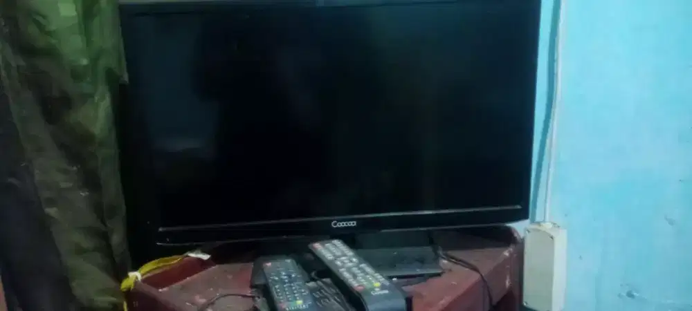 Tv LED cooca 24 in plus setbok lubby bisa YouTube jg