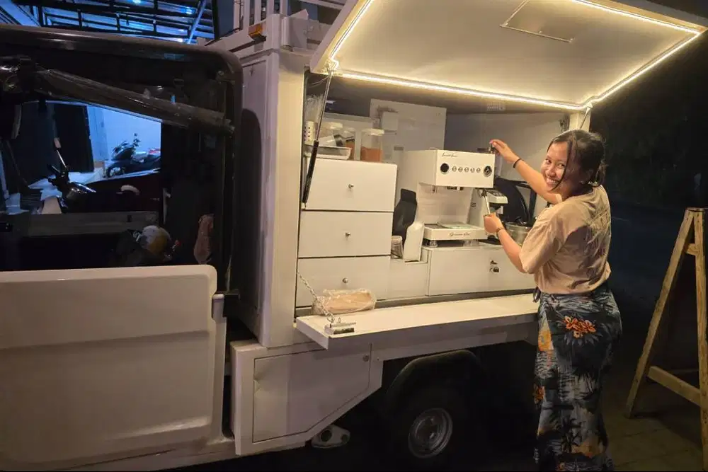 Kopi Motor untuk berjualan Kopi