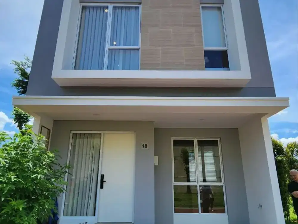 Promo Akhir Tahun! Rumah 2 Lantai Sudah SHM di Belakang Summarecon Mall Serpong