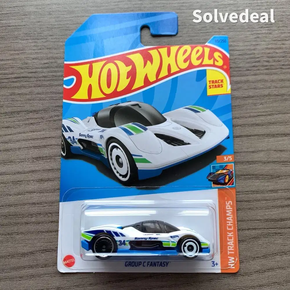 Hot Wheels Group C Fantasy 2023 Putih – Baru