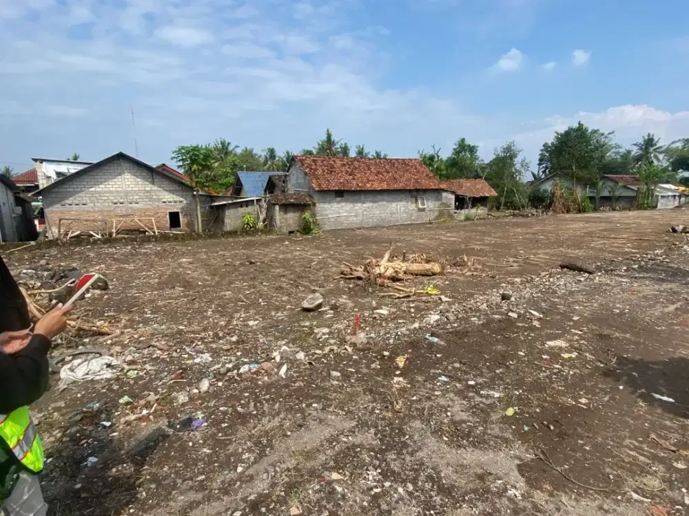 Tanah Siap Bangun Area Palagan Utara Jejamuran View Merapi dan Sawah