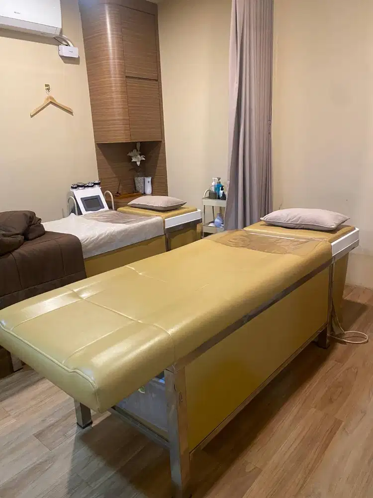 BED SET JAPANESE TAUPE / MASSAGE BED / SPA BED