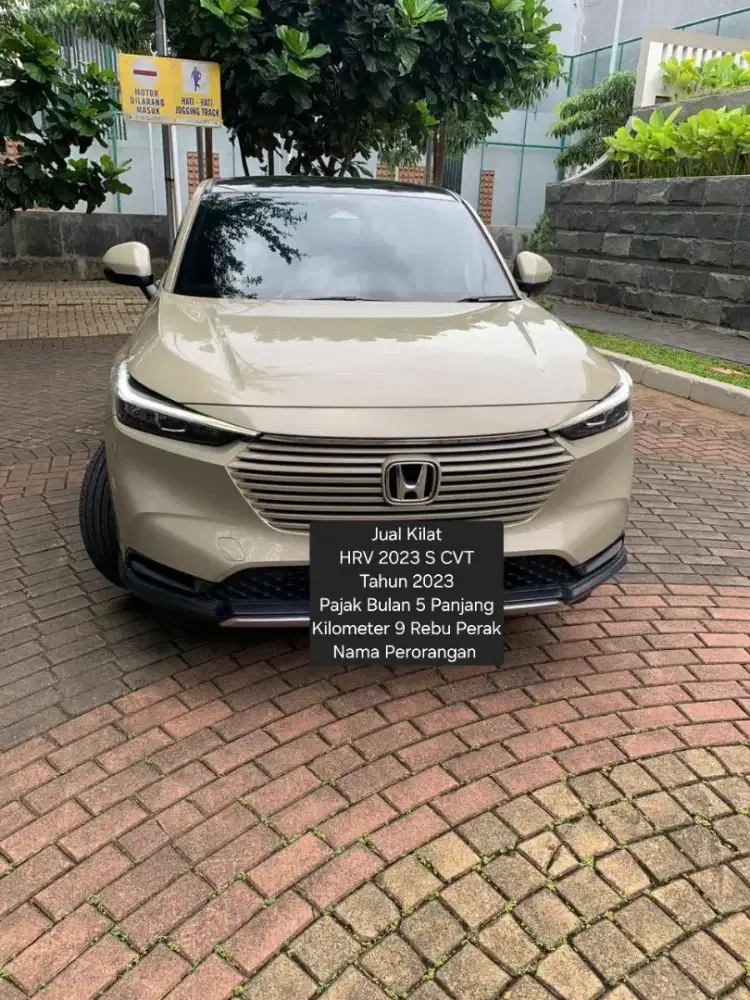 (Jual Cepat) Honda HRV SE CVT KM 9 Rebu