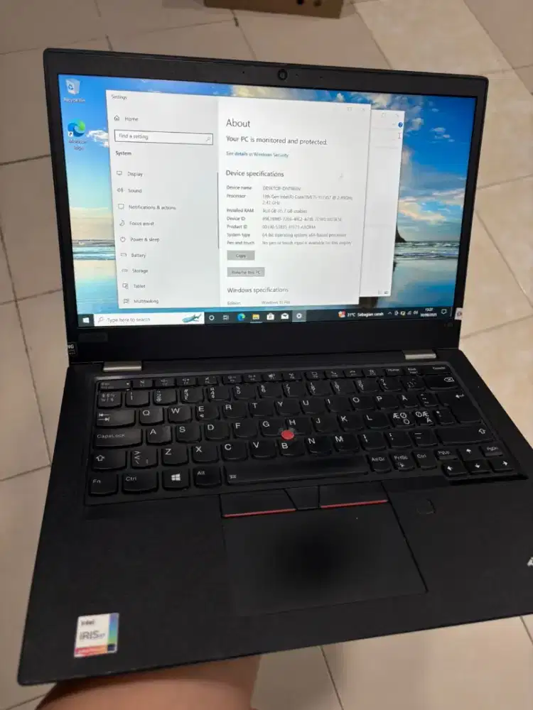 Lenovo thinkpad L13 gen 2 core i5 gen11