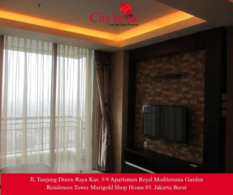 Disewakan Cepat Apartemen 2BR+ Full Furnished, Harga murah