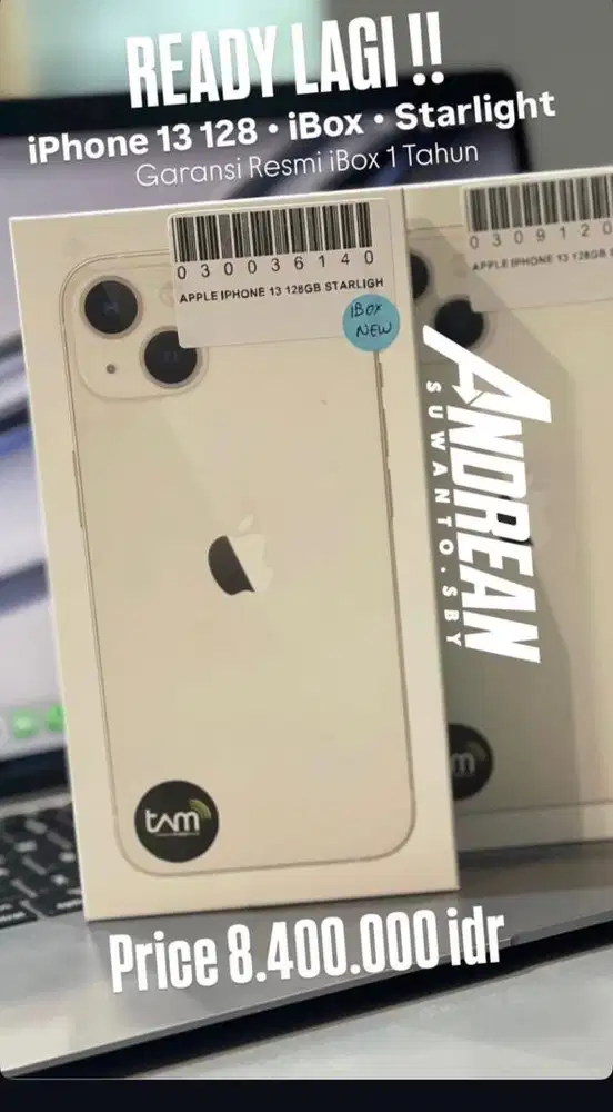 New Iphone 13 128gb Ibox Starlight