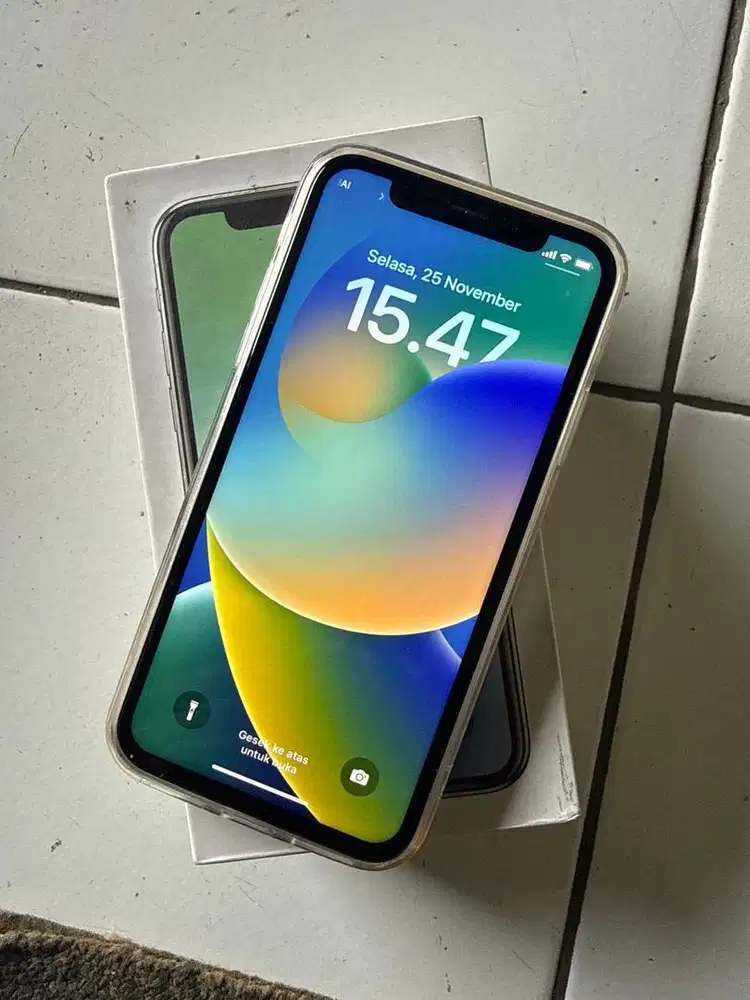 Iphone x 256Gb Ex inter aman all operator semua kartu Fullset