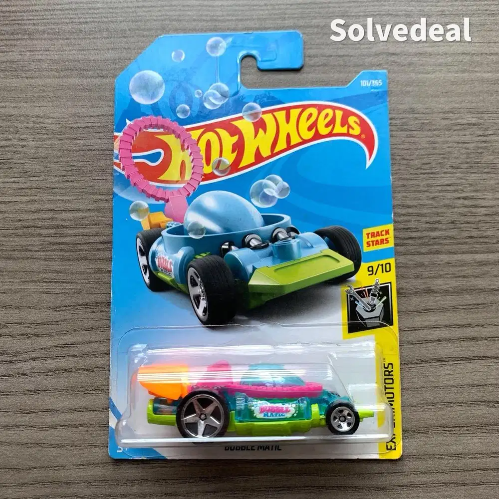 Hot Wheels Bubble Matic 2018 Biru – Baru