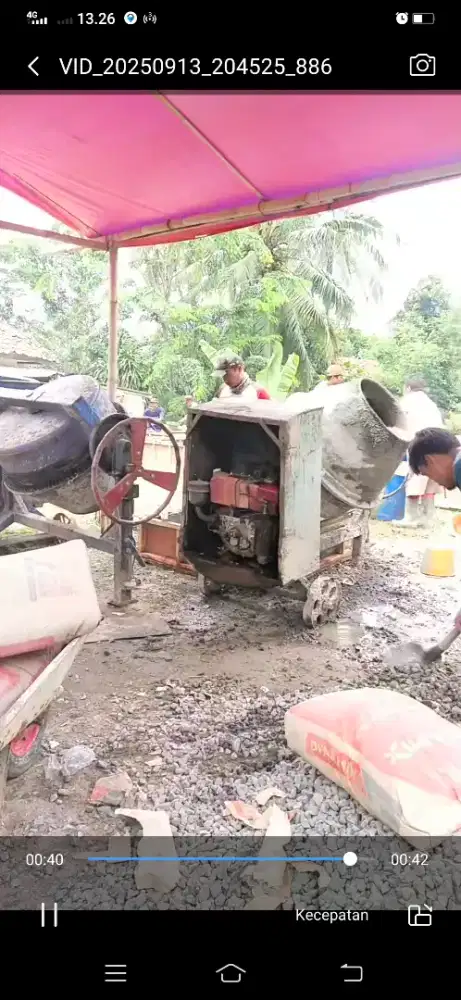 Terima Jual Beli Mesin Molen Cor Bekas Proyek Serpong Tangerang