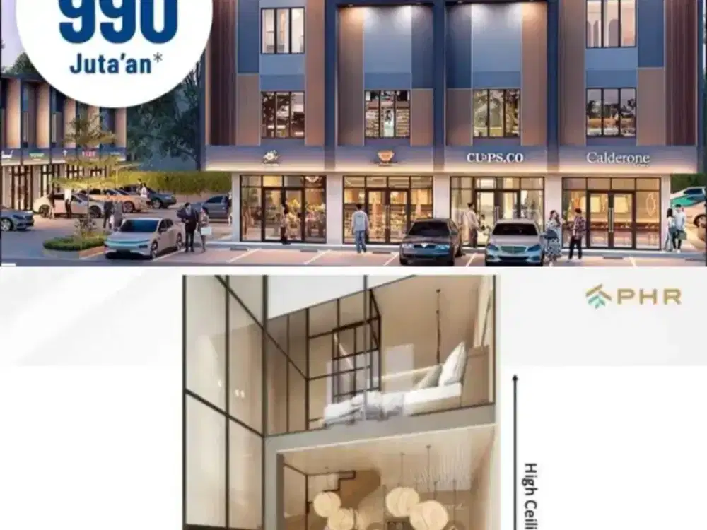 [Mulai 990 Jutaan] Ruko Prima Harapan Regency (PHR) Bekasi