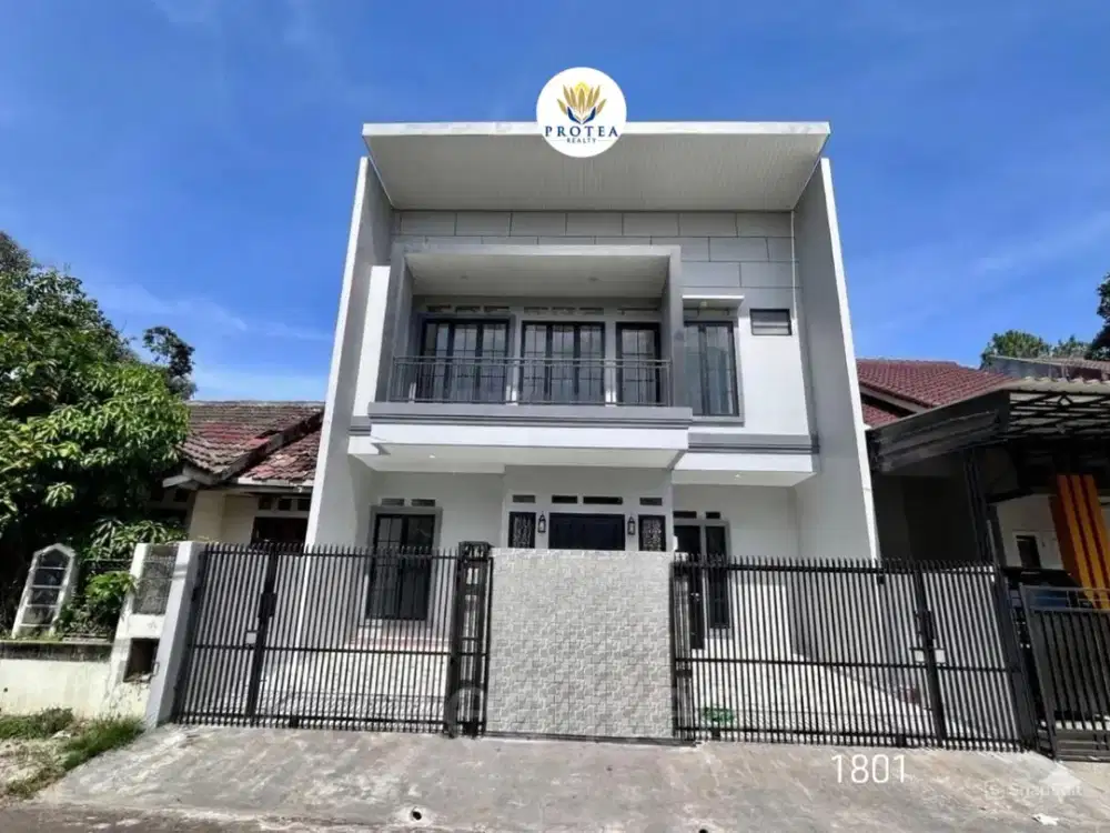 Rumah Minimalis dengan Ruangan Besar dekat Pintu Tol Rawa Buntu