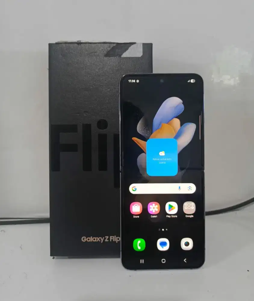 SAMSUNG Z FLIP 4 5G RAM 8/256GB ORIGINAL SEIN MULUS FULLSHET