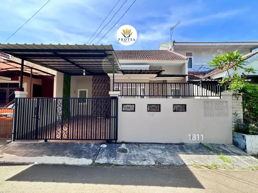 DIJUAL RUMAH 1 LANTAI SIAP HUNI NYAMAN BSD