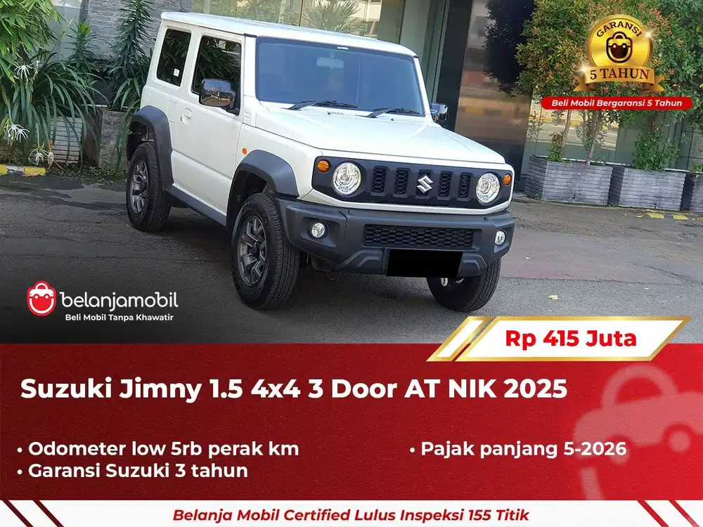 [ 4X4 ] Suzuki Jimny 1.5 3 Door AT 2025/2024