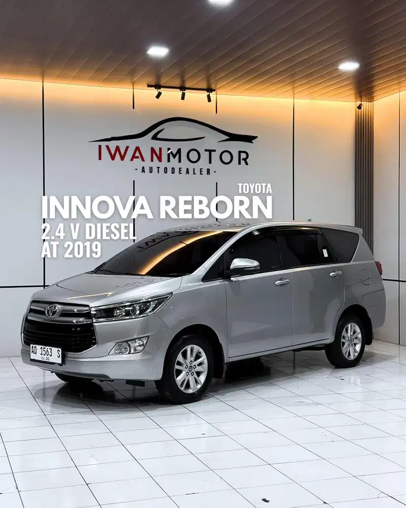 Plat AD! Kijang Innova Reborn 2.4 V Disel AT Tahun 2019