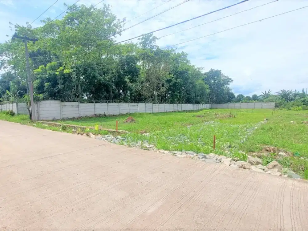 Tanah Kavling 11 Menit Stasiun Jatake, 1 Jt-an/m2