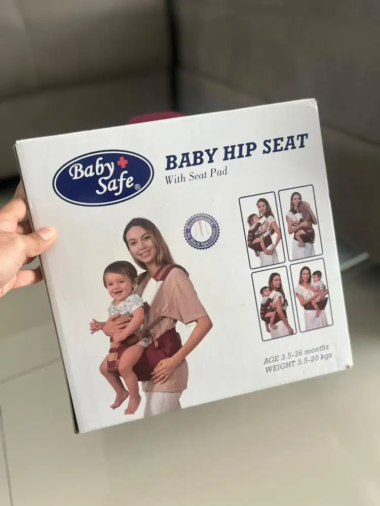 Gendongan bayi hipseat merk baby safe