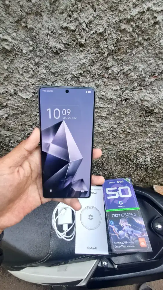 Infinix note 50 pro, Ram 8+8/256 , fullset