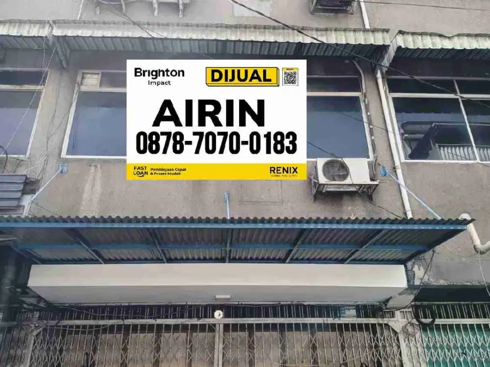 RUKO STRATEGIS DI LAUTZE PASAR BARU, JAKARTA PUSAT