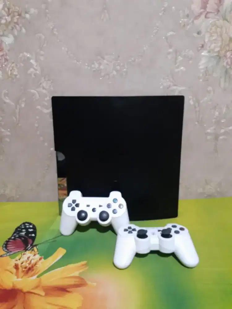 PS3 SLIM SERI original 25 HARDISK 1 TB FULL GAME