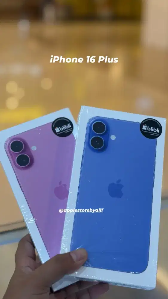 iPhone 16 Plus 128gb new iBox Cicilan Tanpa DP