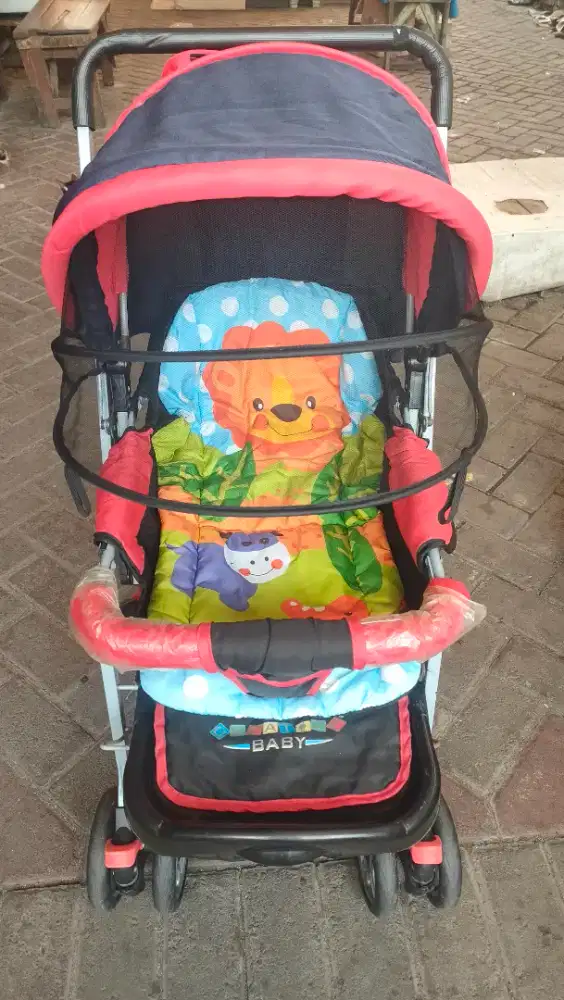 Stroller bayi bagus siap pakai
