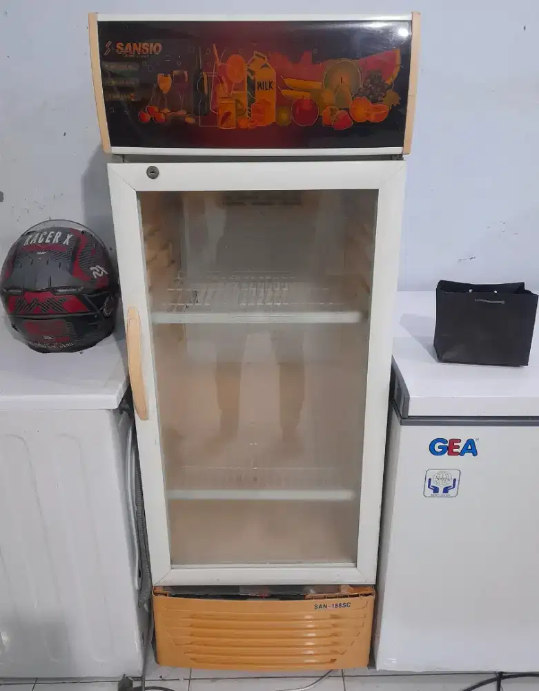 Showcase 1 Pintu Sansio 3 Rak