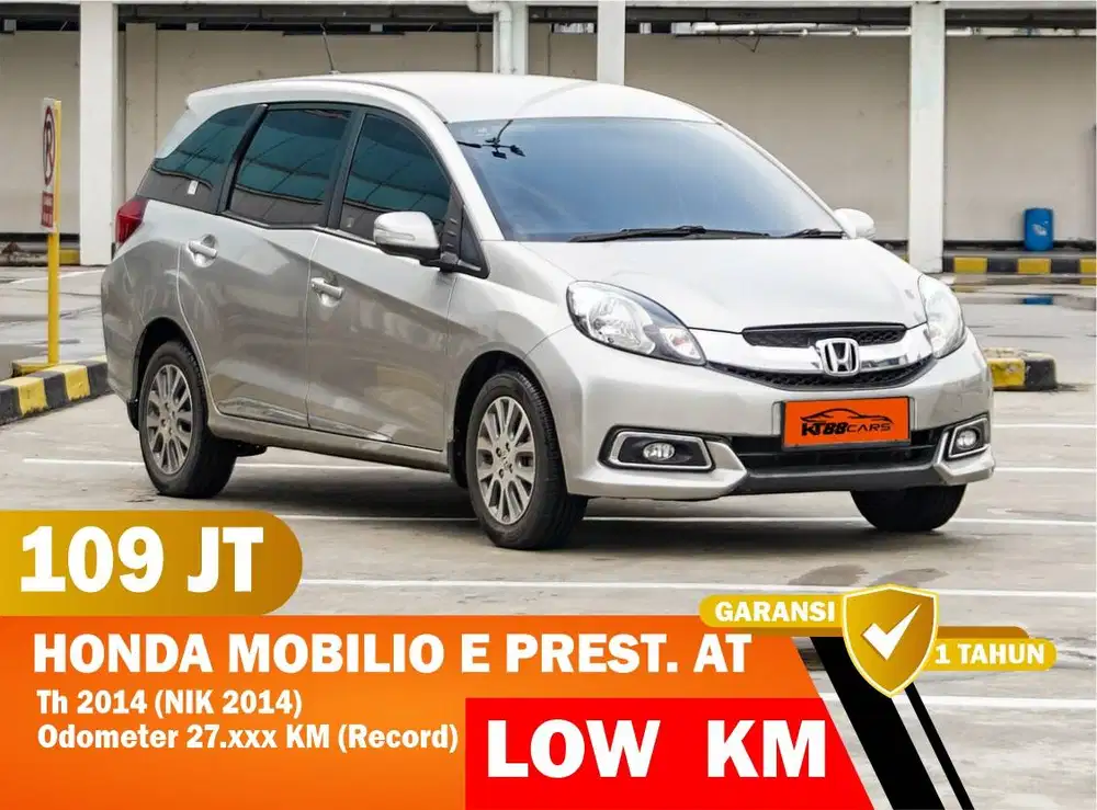 Kilometer 20ribuan - HONDA MOBILIO E PRESTIGE 1.5 AT 2014 Matic