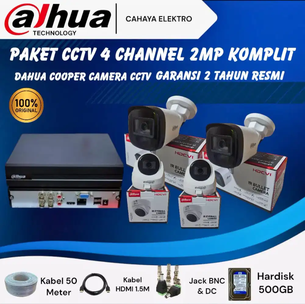 Ahlinya pamasangan camera cctv online termurah